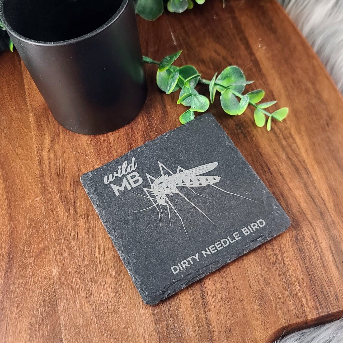 Wild MB Coasters - Natural Slate