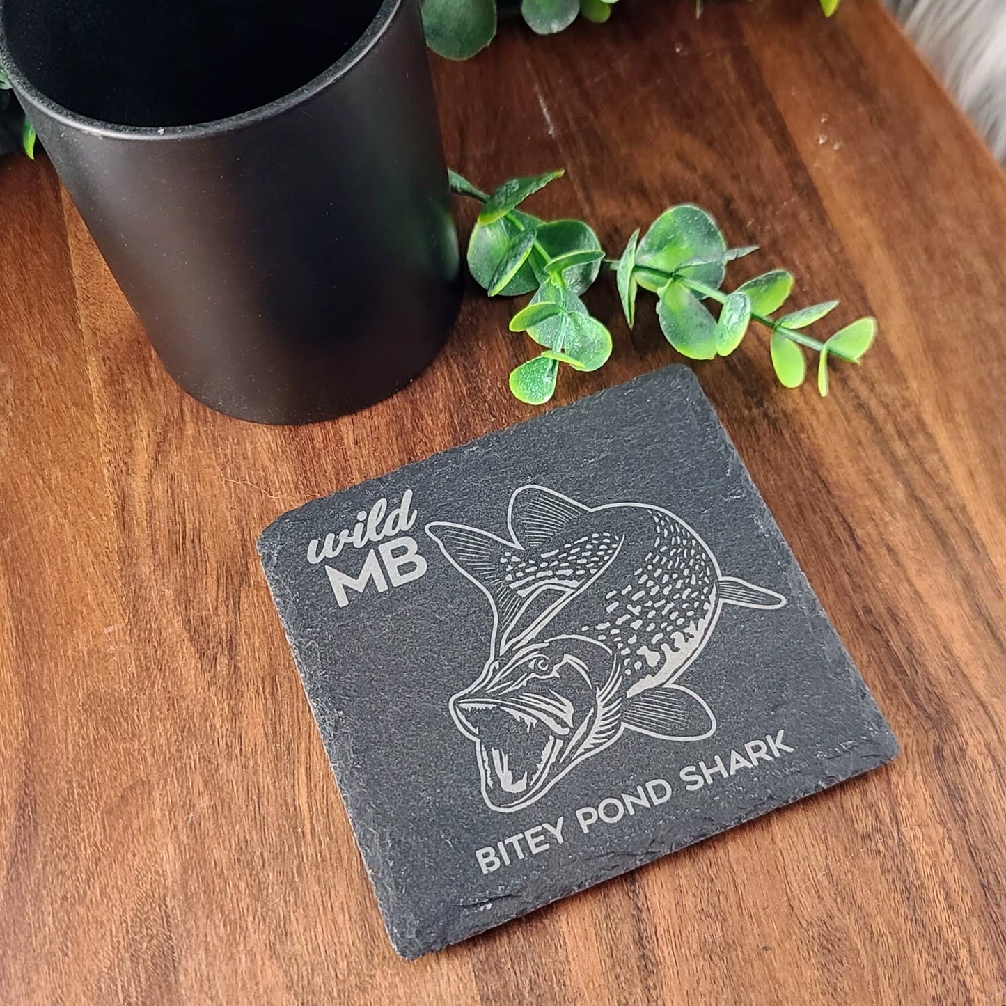 Wild MB Coasters - Natural Slate