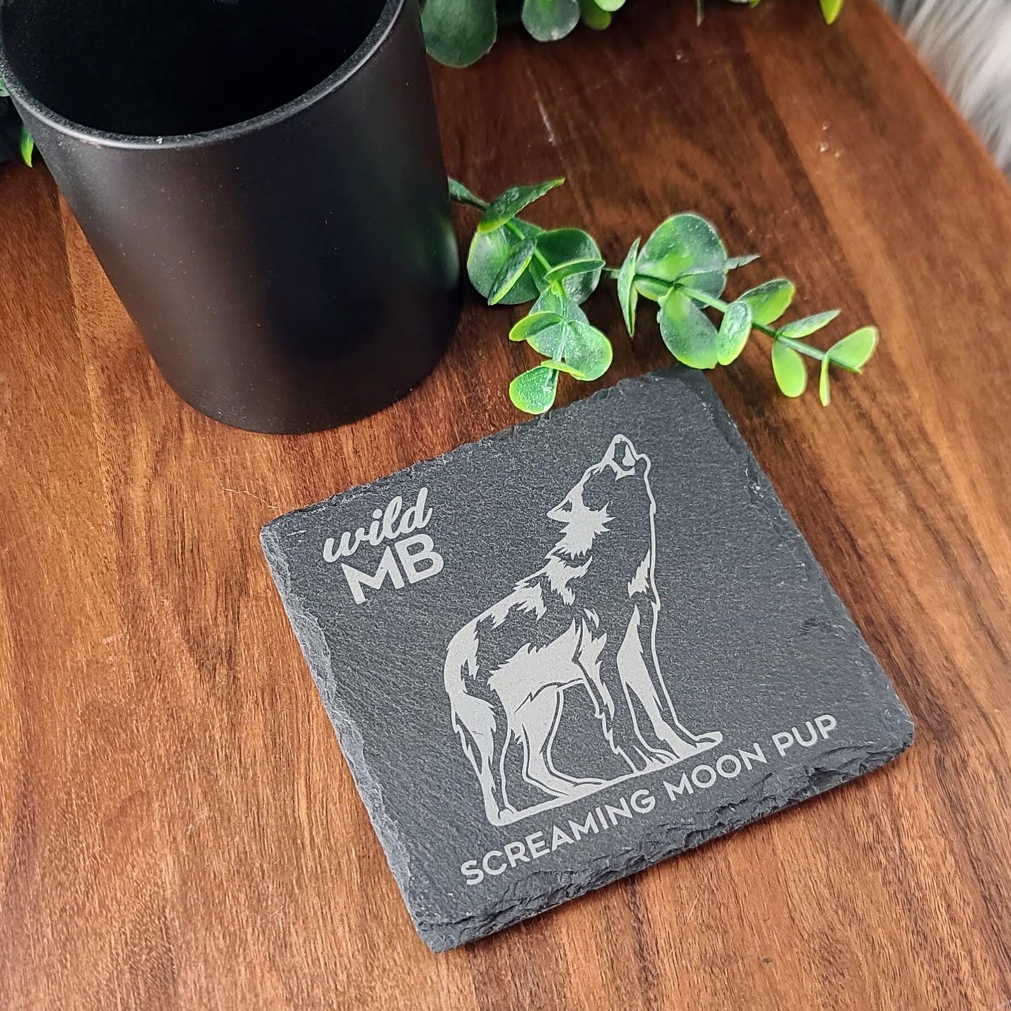 Wild MB Coasters - Natural Slate