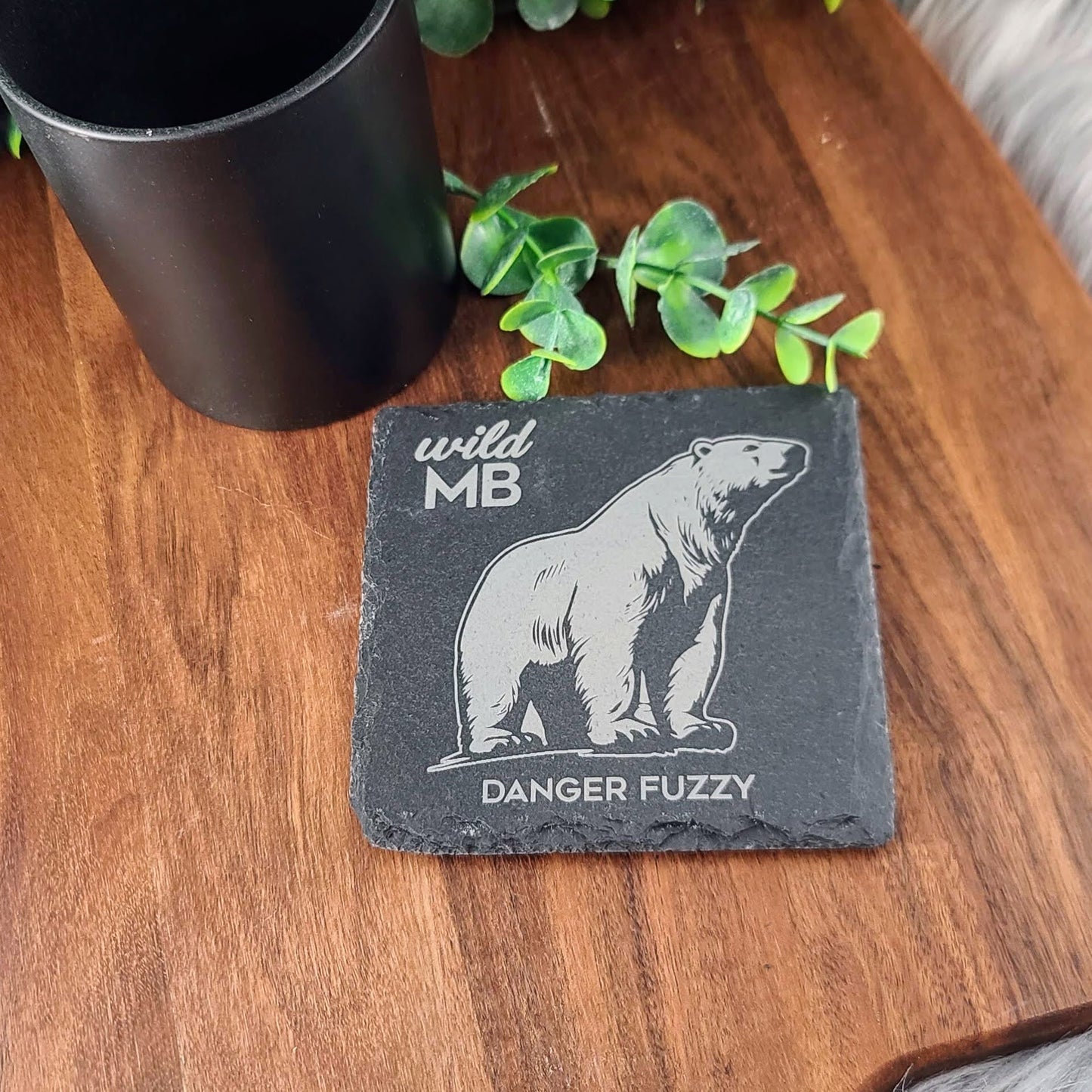 Wild MB Coasters - Natural Slate