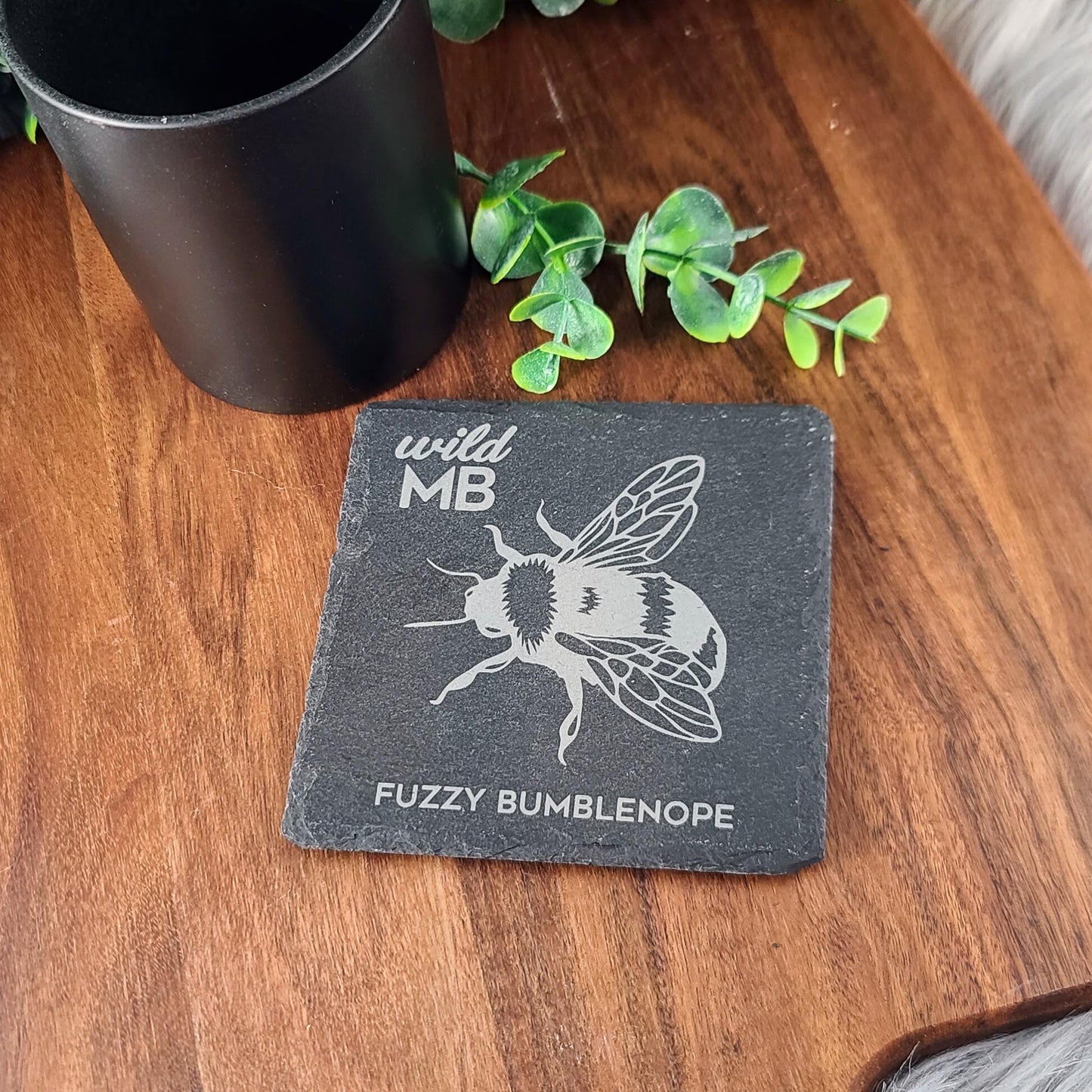 Wild MB Coasters - Natural Slate