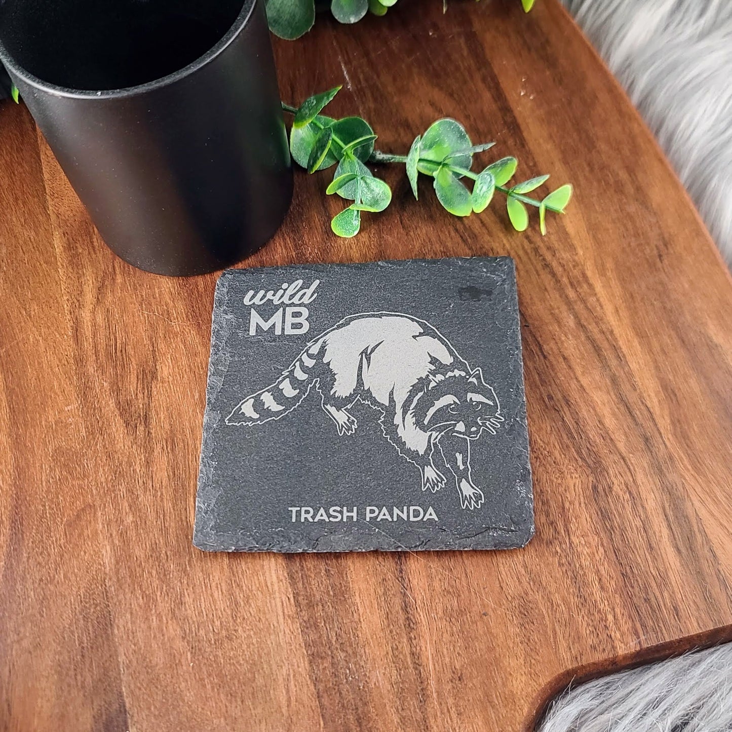 Wild MB Coasters - Natural Slate