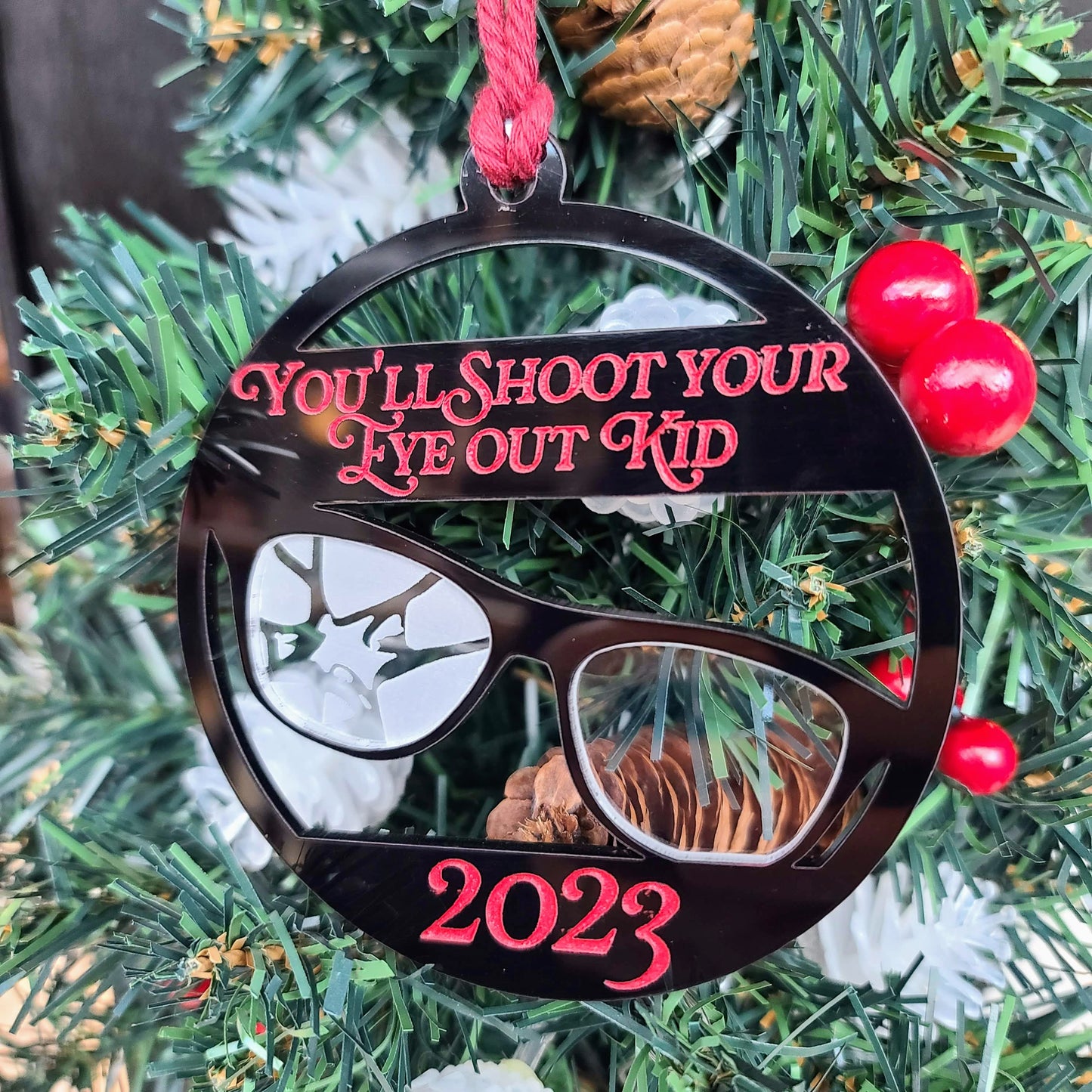 You'll Shoot Your Eye Out Kid Ornament