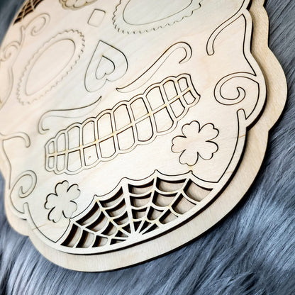 Sugar Skull DIY Sign Kit