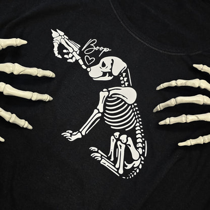 Boop - Pup Skeleton Tee & Tank