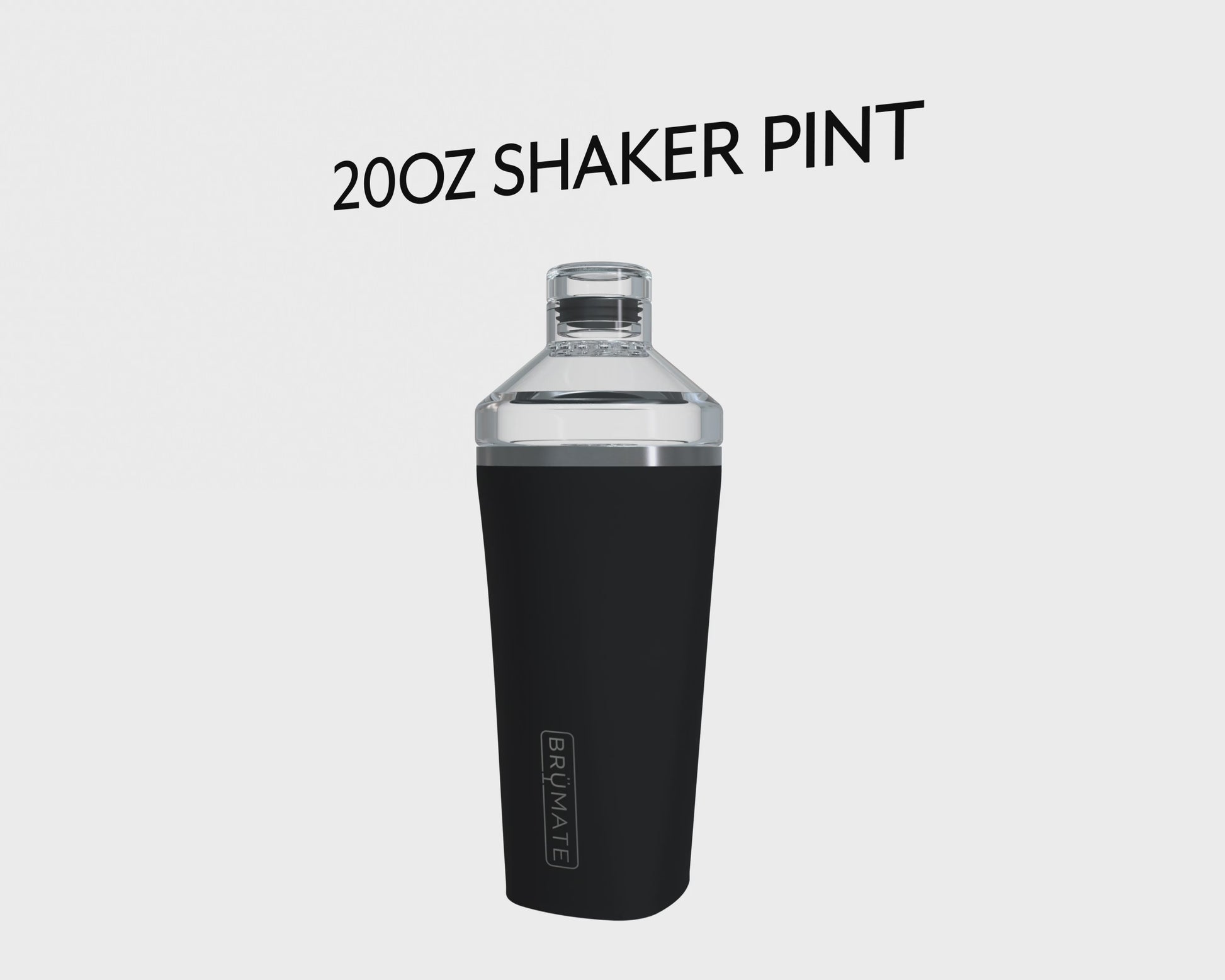 BruMate Shaker Pint - Walnut