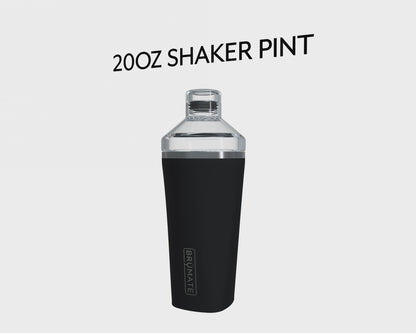 Brumate Shaker Pint 20oz - Custom Laser Engraving Available