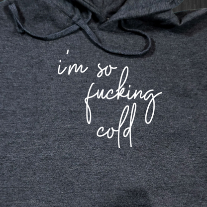 I'm So Fucking Cold Hoodie