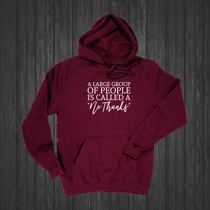 A Large Group of People - Introvert Hoodie