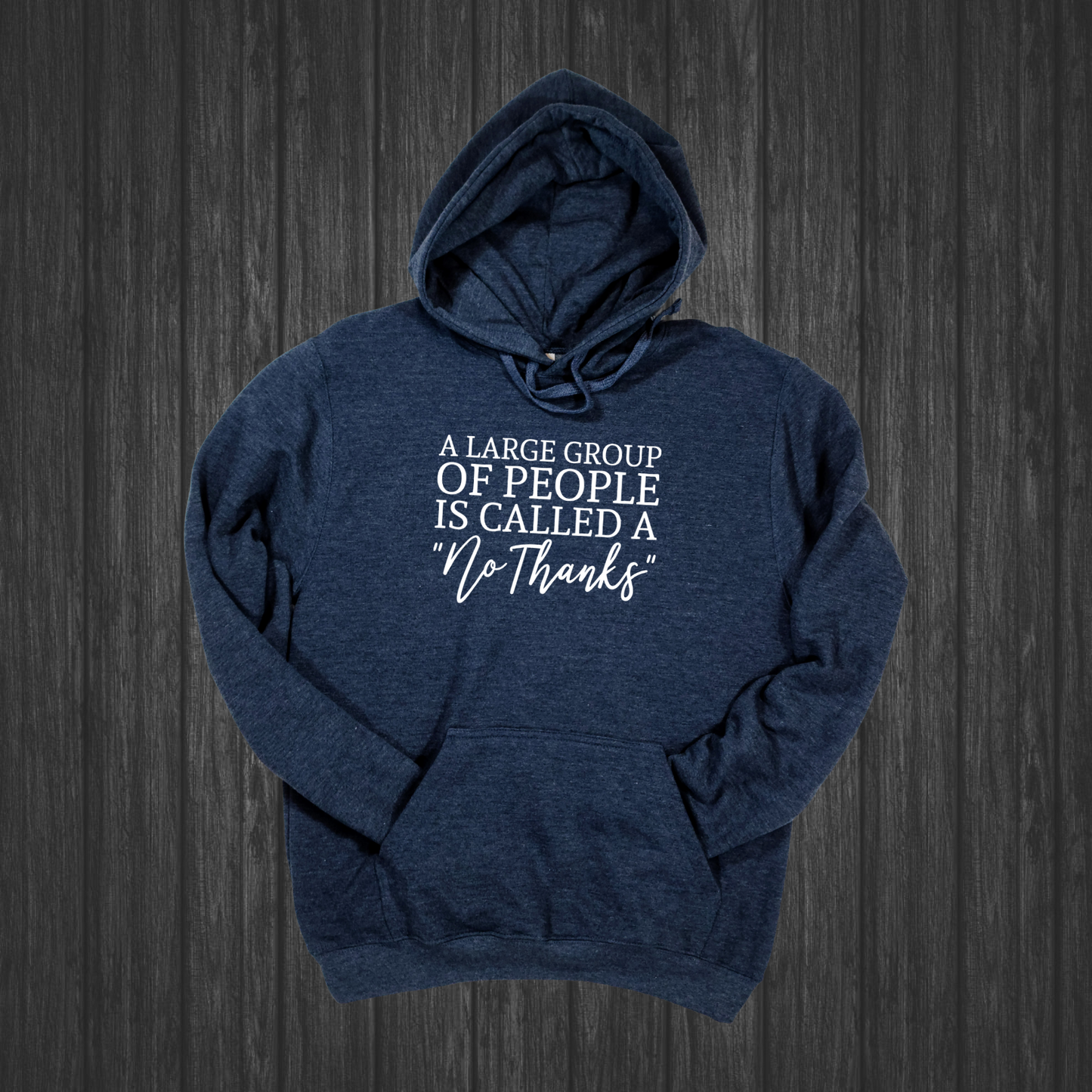 A Large Group of People - Introvert Hoodie