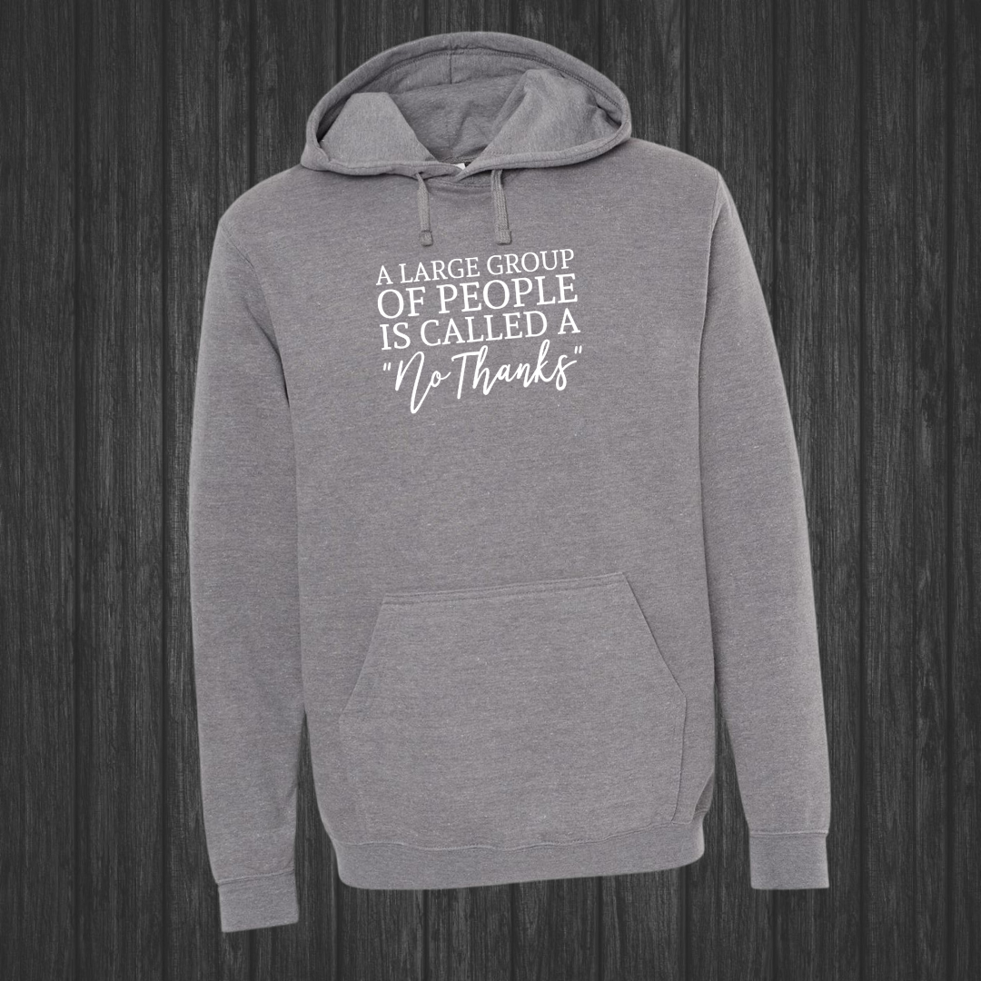 A Large Group of People - Introvert Hoodie