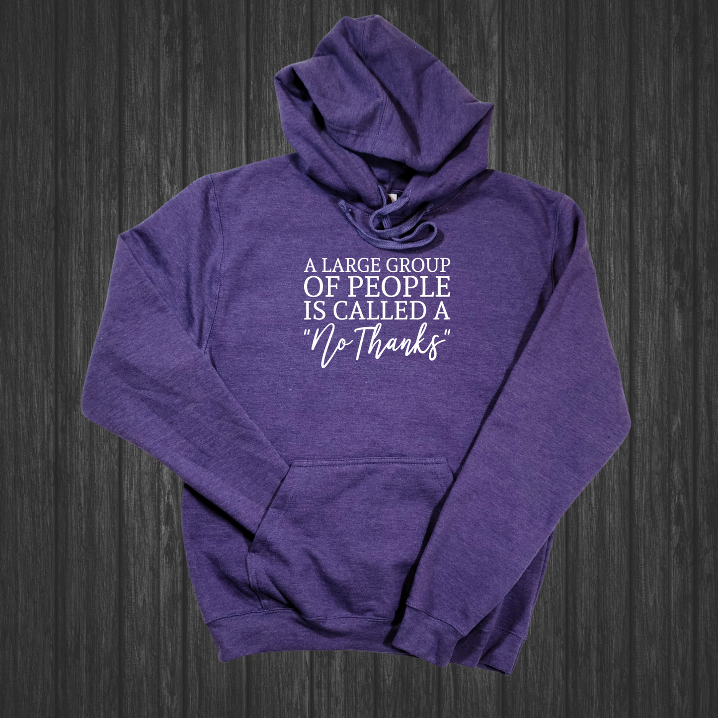 A Large Group of People - Introvert Hoodie