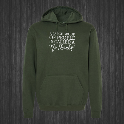 A Large Group of People - Introvert Hoodie