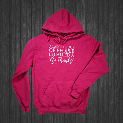 A Large Group of People - Introvert Hoodie