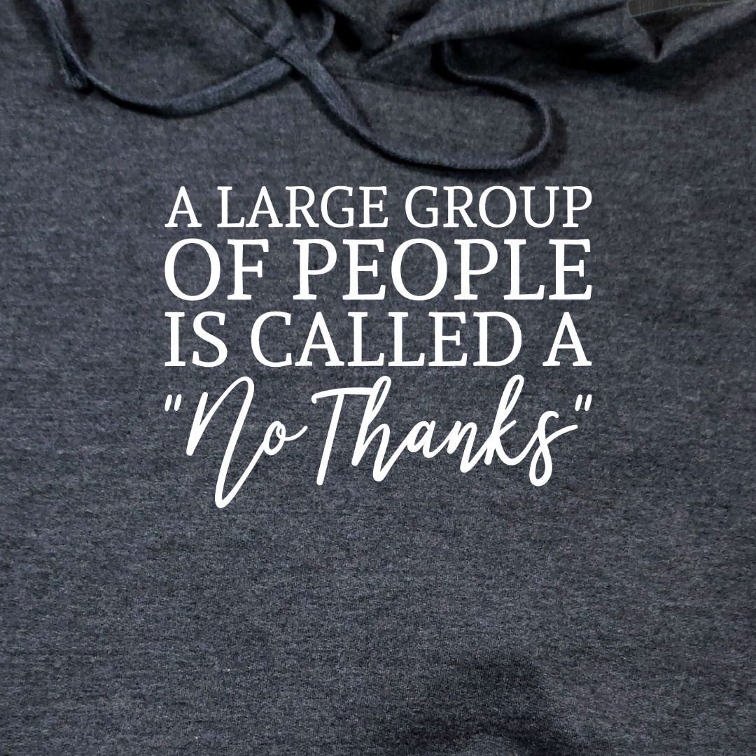 A Large Group of People - Introvert Hoodie