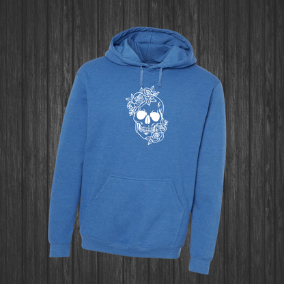 Floral Skull Hoodie