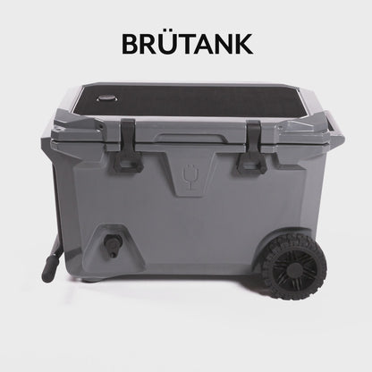 BruTank 55-Quart Rolling Cooler